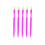 Soft 'N Style Professional Plastic Cuticle Pusher (5 pink lilla) 1