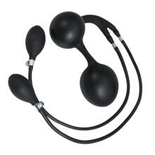 Anal Plug Double Bead Inflatable Butt Plug Double Airway Vestibule Inflating Model Adult Sex Toy