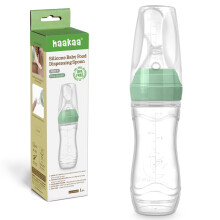 Haakaa silikonov krmtko pro kojeneckou vivu s lickou 4oz - kojeneck krmtko na cerelie Detsk krmtko s cerstvm jdlem Lhev na krmen na pyr