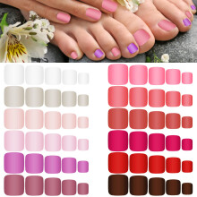 Maitys 336 stuks 12 sets teennagelpers op nepteennagels kort vierkant valse lijm op effen kleur volledige dekking persnagels matte nepteennagels voor