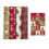 4 Rolls Traditional Christmas Wrapping Paper 7M With 32 Matching Tags 1