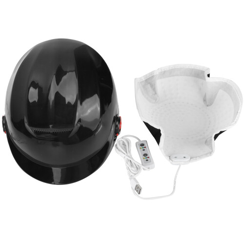 240 Lampenperlen Haargrowth-Helm Schwarz
