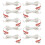 10pcs Cavi Elettrodo 2.35mm 1.5m per TENS 1