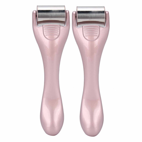 (Rose Pink) Eis-Roller Gesichtsmassage Kaltkompress Rose Pink