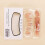 Unhas Postiças Quadradas Brancas com Pontas Francesas e Design Floral 24 Pcs 3