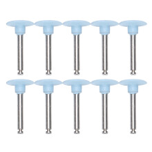 (Blue) 10x Zahnpolierbohrer Langsamblau Set