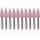 (406) 10x Dentalpolierfräser Langsam Pink 410 1