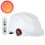 102st LED Roodlicht Haargroei Helmbel Wit 4
