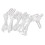 5pcs 2.35mm Ear Clip TENS Electrode Lead Wires 4