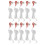 10pcs Cavi Elettrodo 2.35mm 1.5m per TENS 5