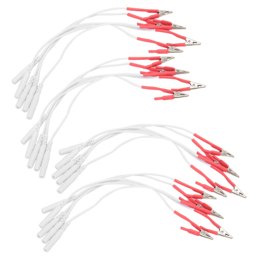 20x TENS Electrode Lead Wires Cable with Bag Clip 2