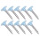 (Blue) 10x Zahnpolierbohrer Langsamblau Set 3