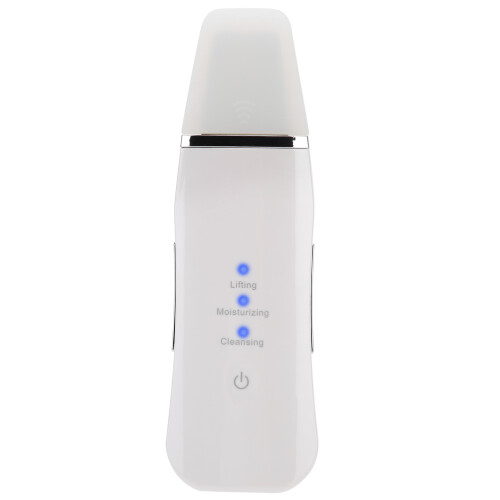(White) Esfoliatore ultrasonico ricaricabile USB nero 1