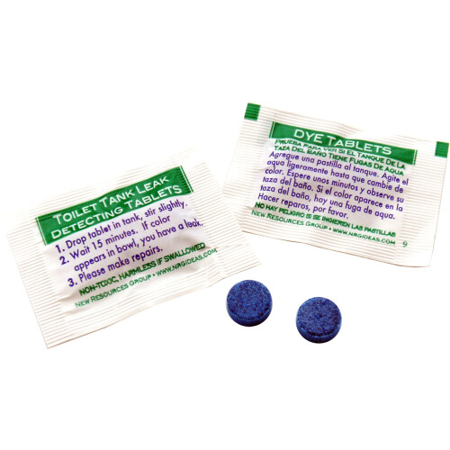 New Resources Group Toilet Leak Detection Dye Tablets (Detect Silent Leaks) Blue 20 Pack 2
