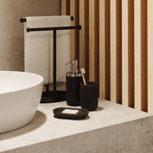 Umbra Soap Dish, Black,,13.8 x 8.7 x 2.5 cm 1