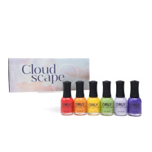 Coleção de Vernizes 'Cloudscape' da Orly | Vernizes Brilhantes e Creme para o Verão 0.6fl oz (6PIX)
