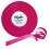 Fita Rosa Choque 3/8 Polegadas x 36 Jardas Neon Perfeita para Scrapbooking e Casamentos 1