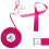 Fita Rosa Choque 3/8 Polegadas x 36 Jardas Neon Perfeita para Scrapbooking e Casamentos 4