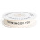 Sisterly Market - Fita de Algodão Chevron Personalizada, Natural 5/8 Polegadas com Frase "Pensando em Você", 10 Jardas 4