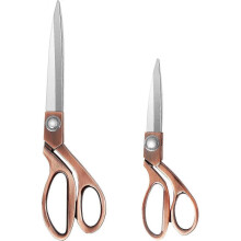 High Performance Sewing Scissors 20cm +26cm - Professional Stainless Steel & Copper Cutting Scissors for Fabric-Leather-Tailors Artists Students Dress