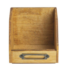 American Metalcraft PWB3 Populieren Houten Caddy, Natuur, 3 5/8-Inch