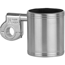 Suporte de Copo Kruzer Kaddy em Aço Inoxidável Natural