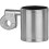 Kruzer Kaddy Natural Rustfrit St?l Kopholder Bar Mount 1