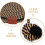 Cat Scratcher Round Cat Bed Kitten Scratcher Reusable Scratch Pad 3