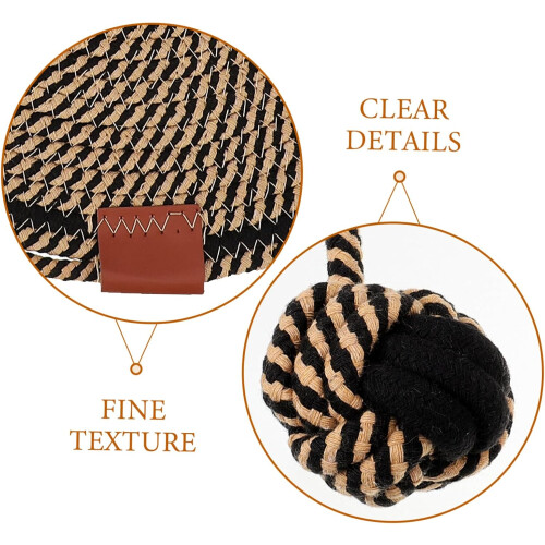 Cat Scratcher Round Cat Bed Kitten Scratcher Reusable Scratch Pad 2
