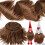 Tatuo 2 x 60 Polegadas Tecido de Pele Sintética Marrom para Halloween Costura DIY 1