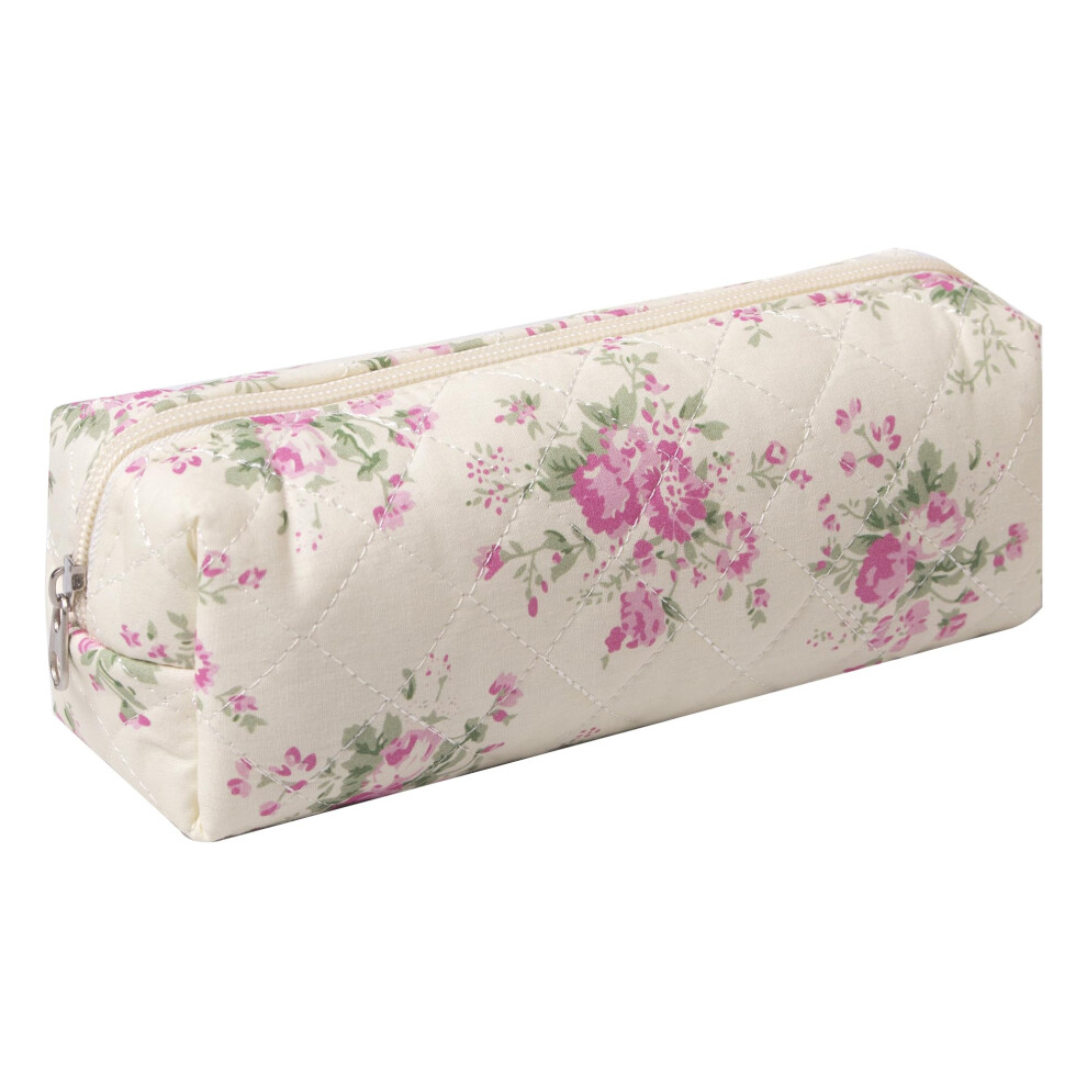 Pencil Case Office College School Storage Bag Pouch Holder Box Organizer Makeup Pouch Cosmetic Bag Aesthetic Cute Pen Case for Girls Boys Kids (Pink-image-OPC-PMMJ8DD-NEW