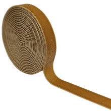 Qingxii Decorr Bryllup Jul Valentinsdag gave?ske DIY Craft D?cor Velvet Ribbon (Khaki 5/8''x6Yards)