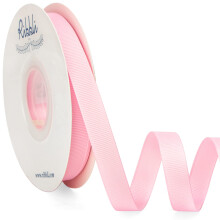 Ribbli Parel Roze Grosgrain Lint 1/2 inch x Continu 25 Yards Gebruik voor Strikken DIY Haaraccessoires Cadeauverpakking Ambacht en Naaien