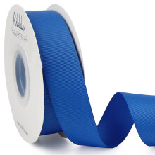 Fita de Grosgrain Azul Royal Ribbli, 1 polegada x 25 Jardas Contínuas, para Laços, Acessórios de Cabelo, Embalagem de Presentes