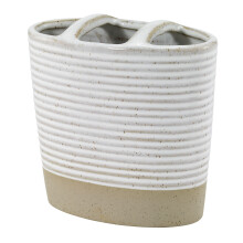 Avanti Linens Porte-brosse dents pour invits, essentiels de salle de bain, dcoration d'intrieur moderne (collection Drift)