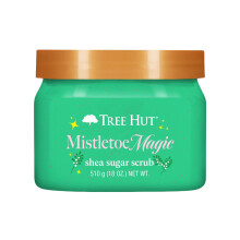 Tree Hut Mistletoe Magic Esfoliante de Açúcar com Manteiga de Karité, 18 oz