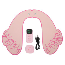 (Light Pink) Electric Hip Trainer Remote Butt Lifting Toner Red