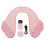 (Light Pink) Electric Hip Trainer Remote Butt Lifting Toner Red 1