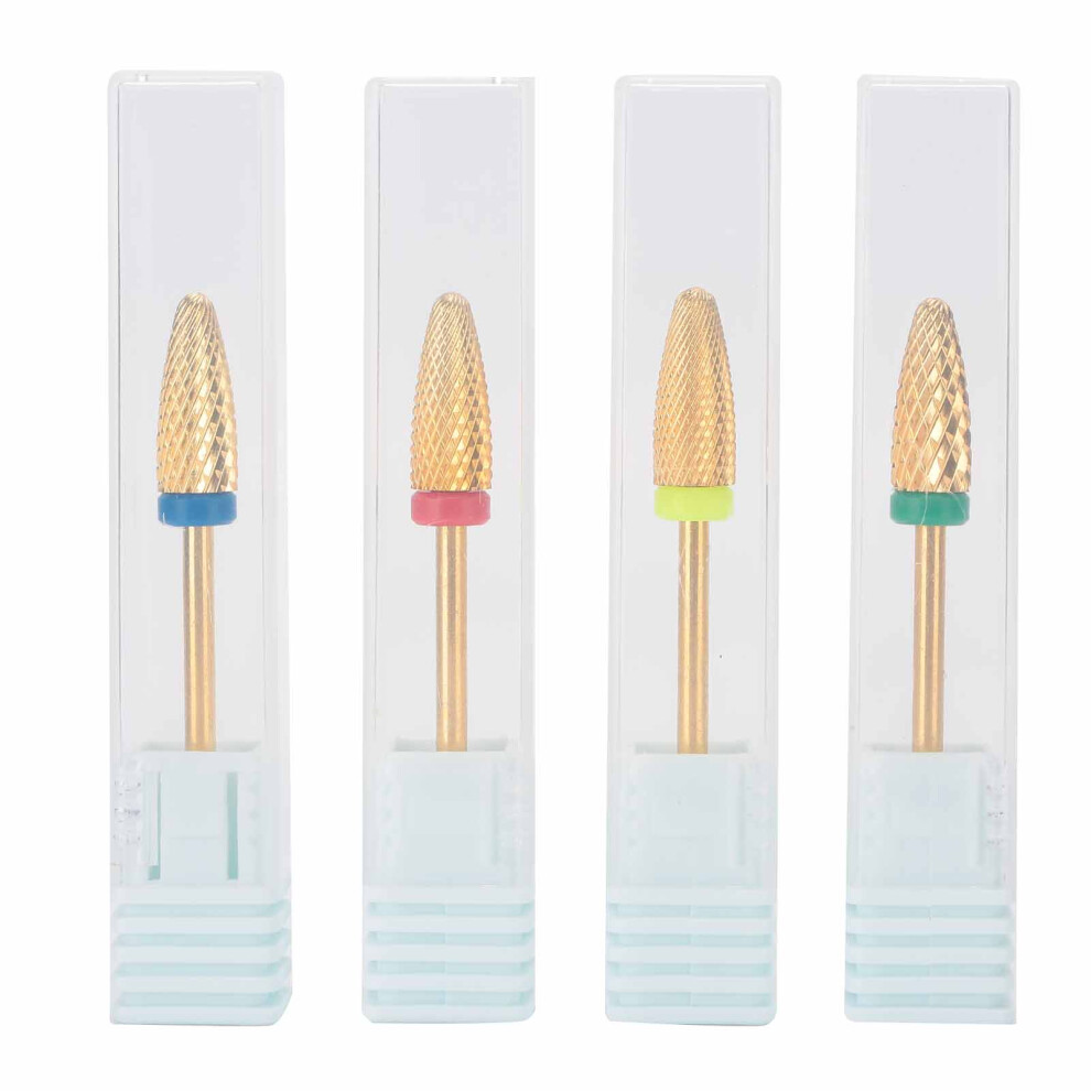 Nail Drill Bit Pedicure Polishing Tungsten Alloy Head