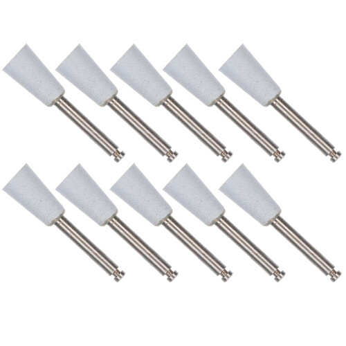 (Gray) 10x Bur Lucidaggio Dentale a Coppa Blu 1