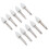 (410) 10x Zahnpolierfräser, Langsamläufer-Set, Grau 410 3
