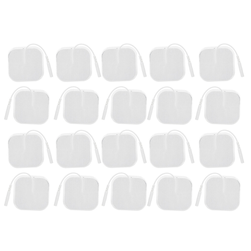 20pcs 5x5cm Tens Electrode Pads for TENS Massager Physiotherapy