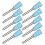 (Blue) 10x Bur Lucidaggio Dentale a Coppa Blu 5