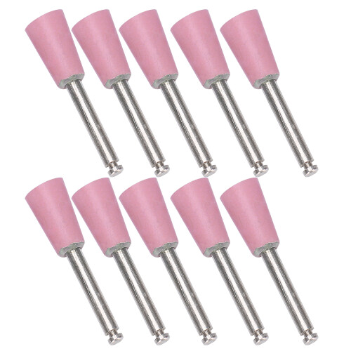 (Pink) 10x Bur Lucidaggio Dentale a Coppa Blu 1
