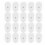 20st Nonwoven TENS Electrode Pads 4x4cm 2
