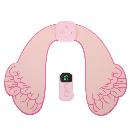 (Light Pink) Electric Hip Trainer Remote Butt Lifting Toner Red 1