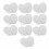 20st Nonwoven TENS Electrode Pads 4x4cm 3