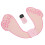 (Light Pink) Electric Hip Trainer Remote Butt Lifting Toner Red 5