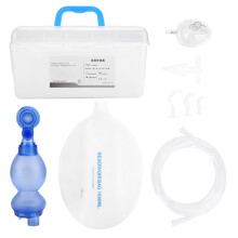 (Blue) Handbeat-Resuscitator Sauerstoffgerät Neugeborene Erste Hilfe