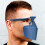 (Blue) Ohrenschoner-Plastik-Gesichtsschutz, blau 4